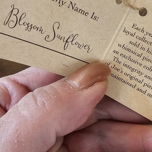 Gallerie II Joe Spencer Blossom Sunflower Figurine - Picture 4 of 4